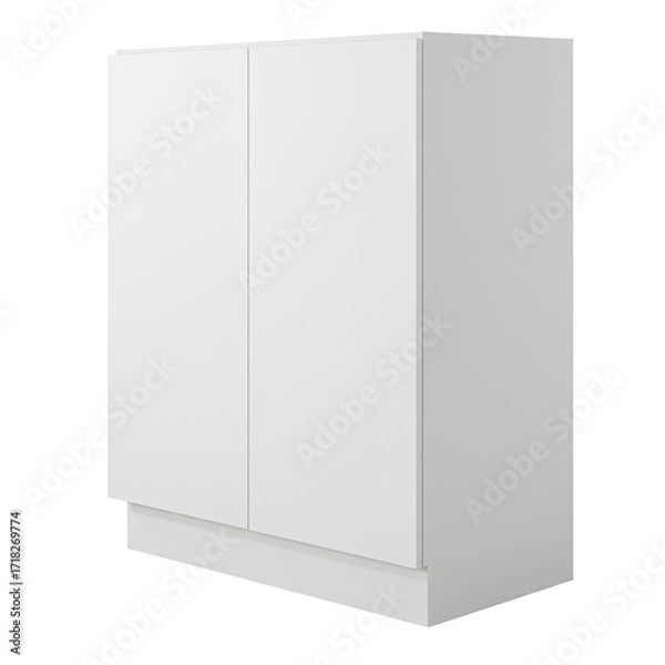 Fototapeta  cabinet isolated on white background