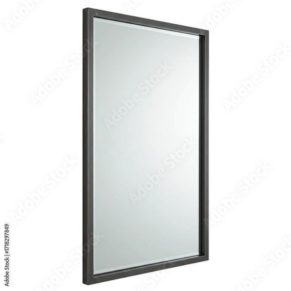 Fototapeta wall mirror isolated on white background