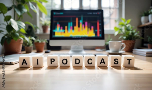 Fototapeta AI podcast automation platform records voice processes audio and publishes episodes with integrated analytics engagement tracking and distribution management
