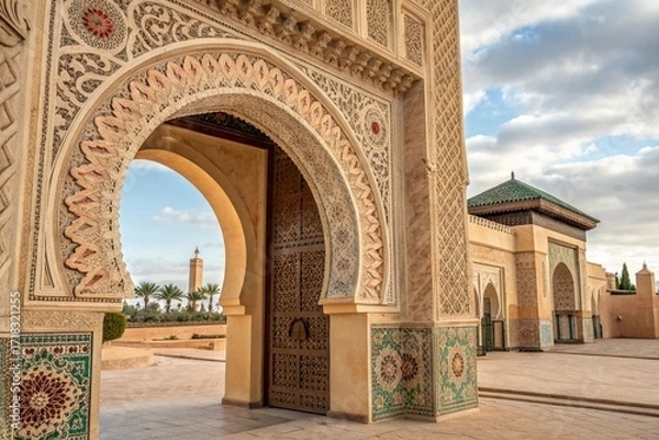 Obraz Ornamental Moroccan Archway