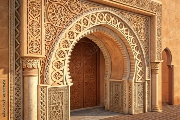 Obraz Ornamental Moroccan Archway