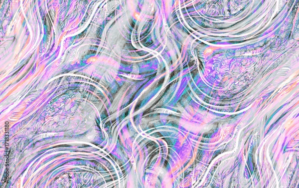 Fototapeta Seamless Blurred abstract pattern for Background for textiles and design