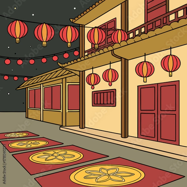 Obraz  Diwali, one of the major religious festivals in Hinduism, Jainism, and Sikhism, lasting for five days from the 13th day of the dark half of the lunar month ...