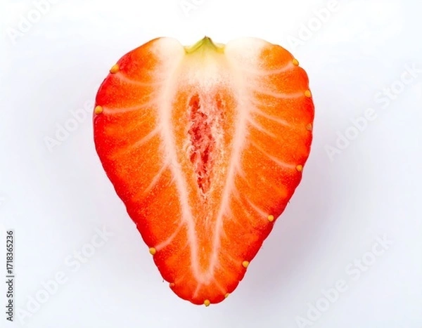 Fototapeta Close-up strawberry slice