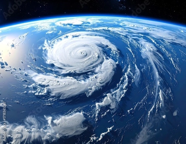 Obraz Hurricane seen from space