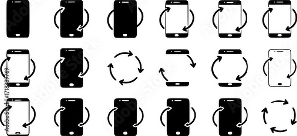 Fototapeta set of beer bottles vector