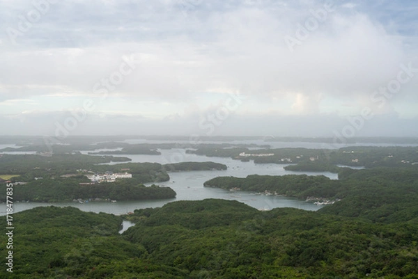 Obraz 志摩の横山展望台からの風景