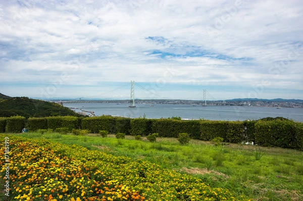 Fototapeta 明石海峡大橋