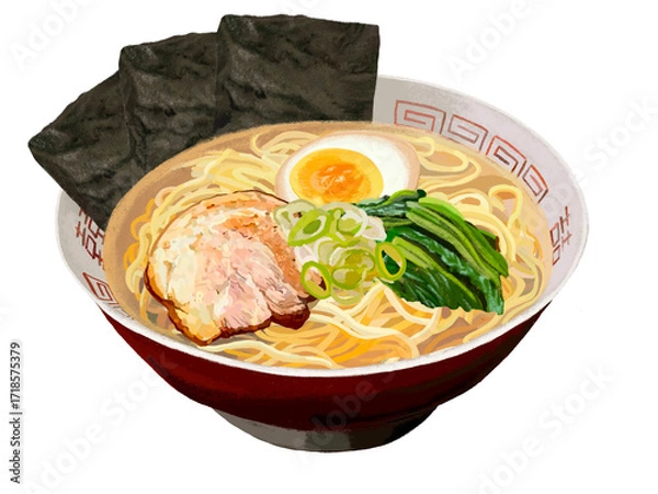 Obraz 家系ラーメン