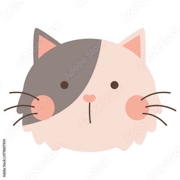 Fototapeta Cute Cat Face