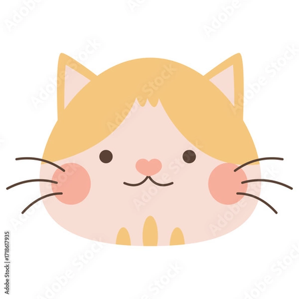 Fototapeta Cute Cat Face