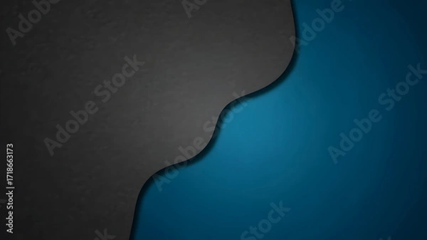 Obraz Stylish modern background with gray texture and vibrant blue gradient, perfect for contemporary designs and professional presentations or website banners