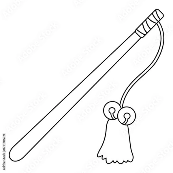 Obraz Stick Toys Cat