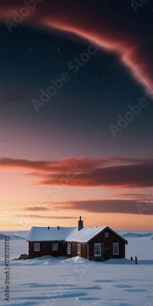 Obraz sunset over the ocean