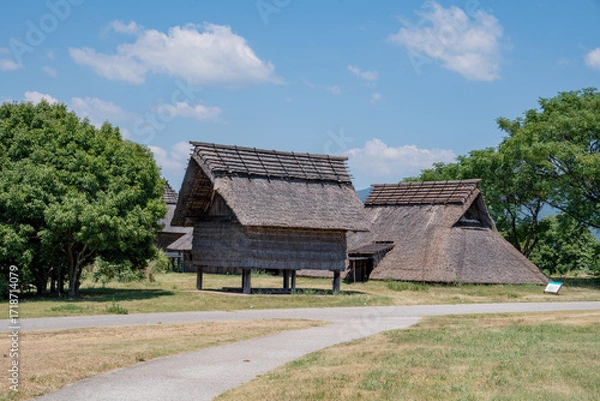 Obraz 弥生時代 遺跡 生活 風景