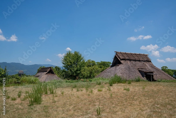 Obraz 弥生時代 遺跡 生活 風景