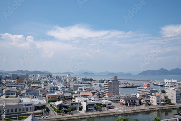 Obraz 今治城 城 四国 歴史