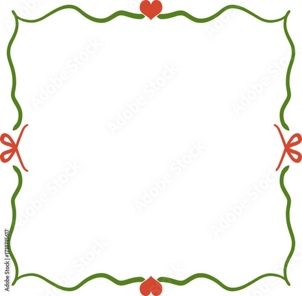 Obraz Green Decorative Cute Frame