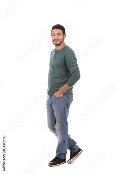 Fototapeta Smiling young man