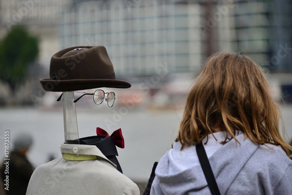 Obraz The invisible man.