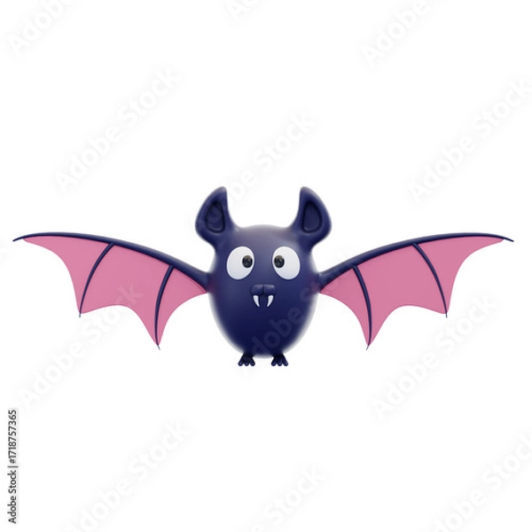 Fototapeta Bat 3D Icon