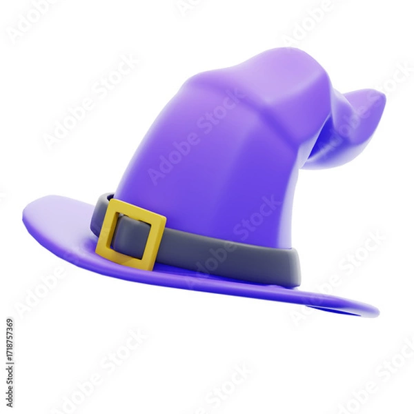 Fototapeta Wizard Hat 3D Icon