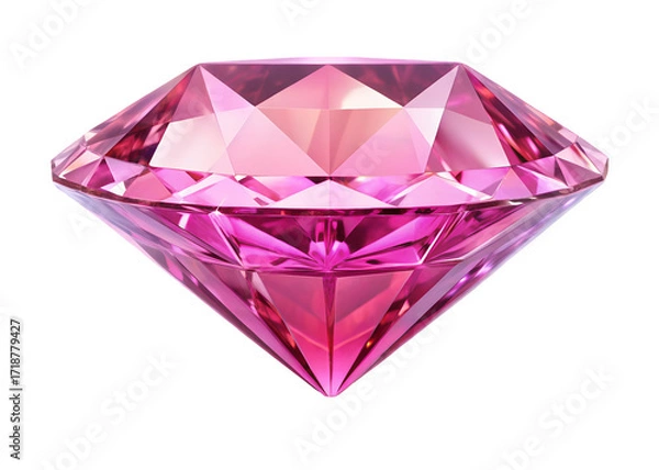 Obraz pink diamon png image on transparent background