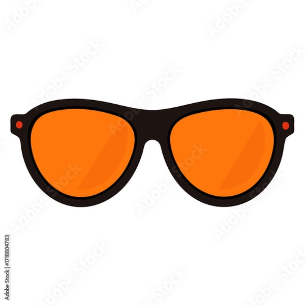 Fototapeta Download a stylish sunglasses icon vector AI design file, perfect for digital projects, branding, fashion themes, and microstock graphics.