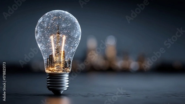 Fototapeta Innovation in Business Models for Adapting to Changing Markets, Creating Competitive Advantages, and Unlocking Opportunities for New Revenue Generation.
