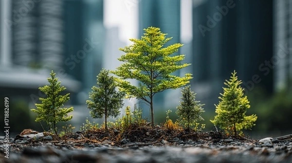 Fototapeta Integrating ESG Factors into Corporate Strategy: How Environmental, Social, and Governance Goals Can Drive Long-Term Growth, Investor Confidence, and Market Differentiation.