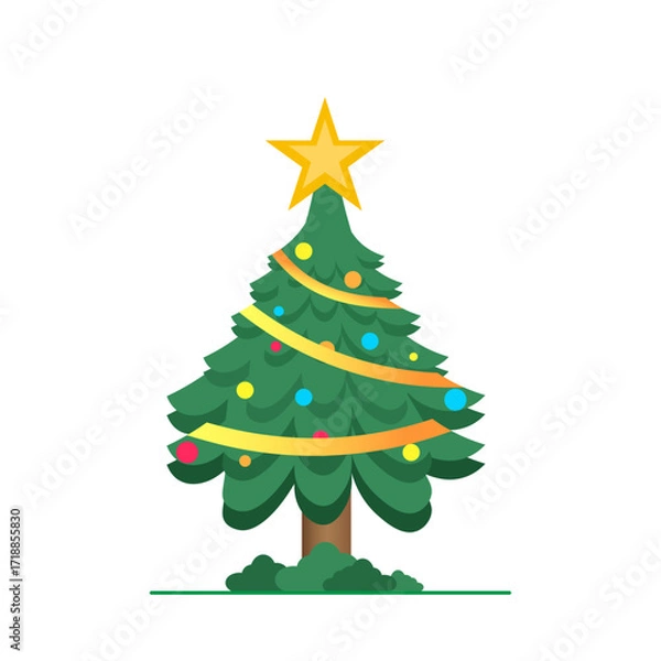 Obraz christmas tree