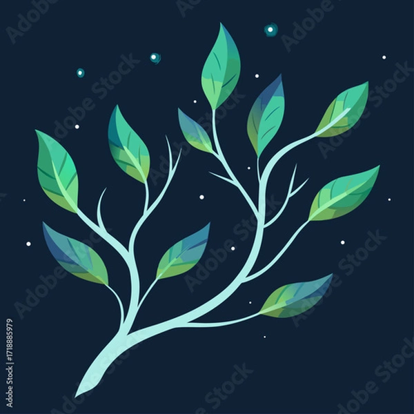 Obraz abstract floral background