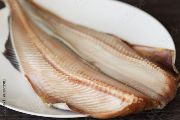 Fototapeta 縞ほっけの開き干し