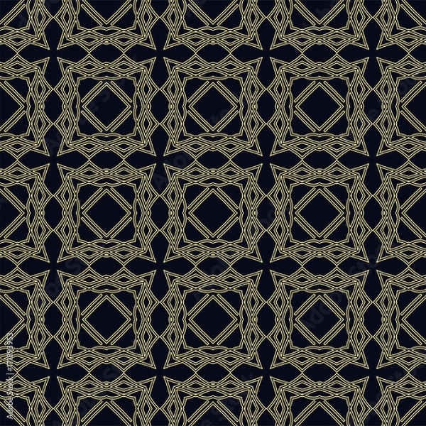 Obraz Seamless abstract ornamental pattern. Template for design