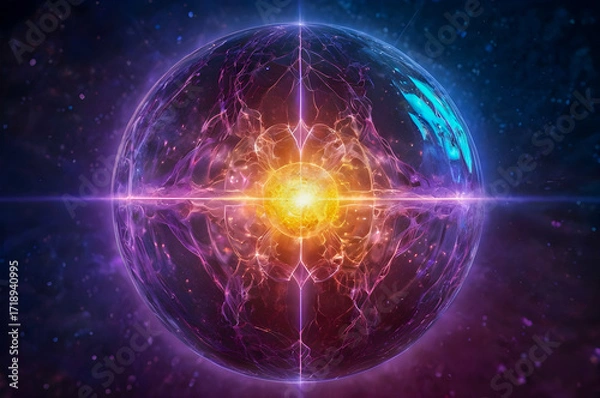 Fototapeta planet in space