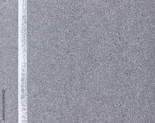 Fototapeta Asphalt texture with road markings