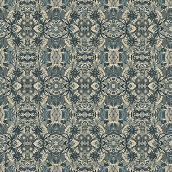 Obraz seamless pattern with floral pattern