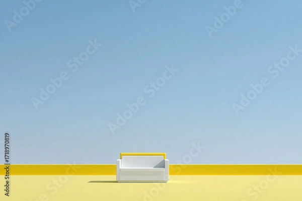 Obraz minimalist photograph ai generating meeting notes emphasizing productivity and focus