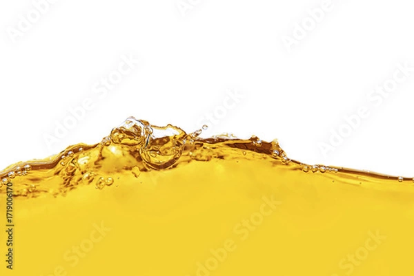 Obraz orange juice splash isolated