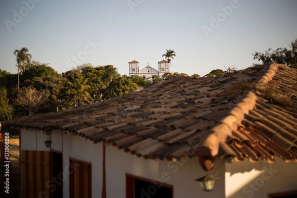 Fototapeta igreja de Pirenopolis