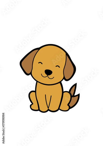 Fototapeta DOG ILLUSTRATIONS