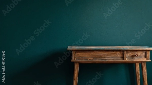 Fototapeta old wooden table