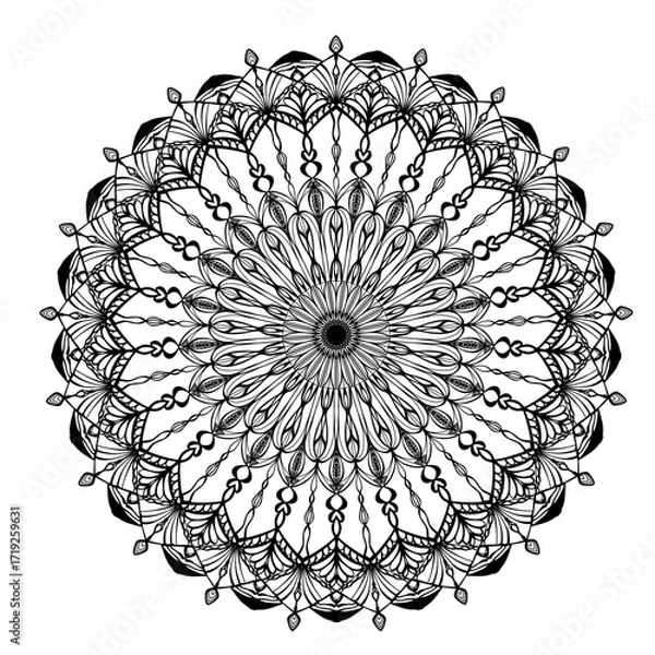 Fototapeta Amazing Mandala Vector EPS Files 