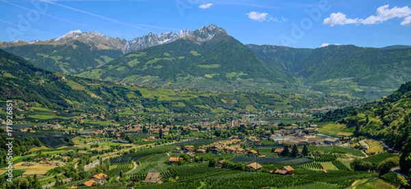 Obraz Algund, Forst und Meran