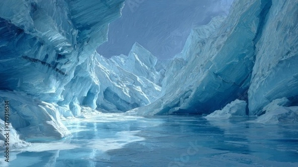 Obraz perito moreno glacier argentina