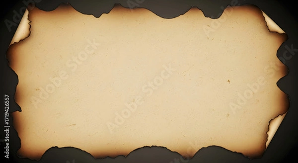 Fototapeta Vintage Aged Paper Texture Collection – Crumpled, Burnt, Wrinkled, and Lined Antique Parchment Backgrounds in High Resolution