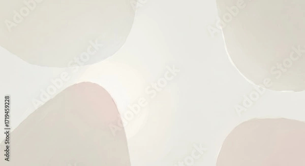 Fototapeta Abstract geometric pattern with soft pastel colors for modern graphic design and decor