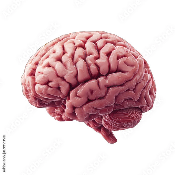Obraz 3D anatomical view of a human brain