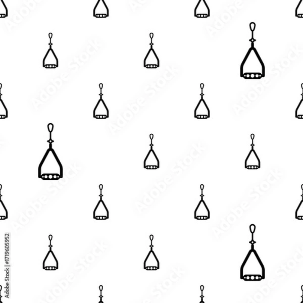 Fototapeta Bus Handle Icon Seamless Pattern M_2509002