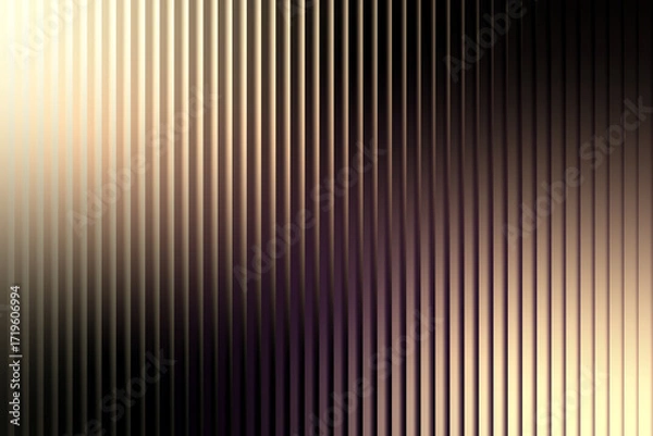 Fototapeta Abstract background with vertical lines and soft light gradient effect